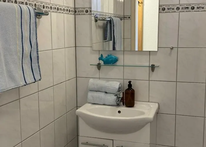 With 1 Bedroom Апартаменты Нордерней